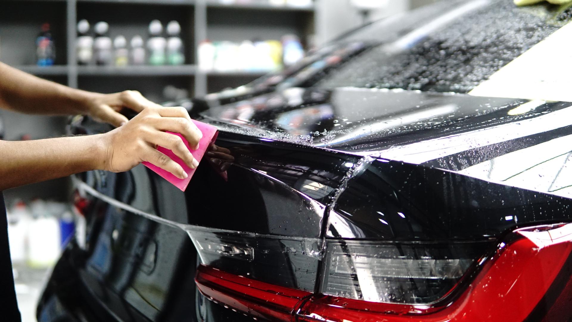 PPF installation at Detailing Dynamics Dubai