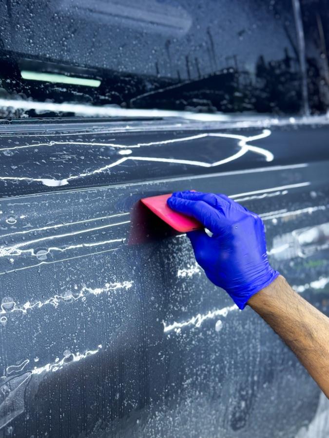 PPF installation at Detailing Dynamics Dubai