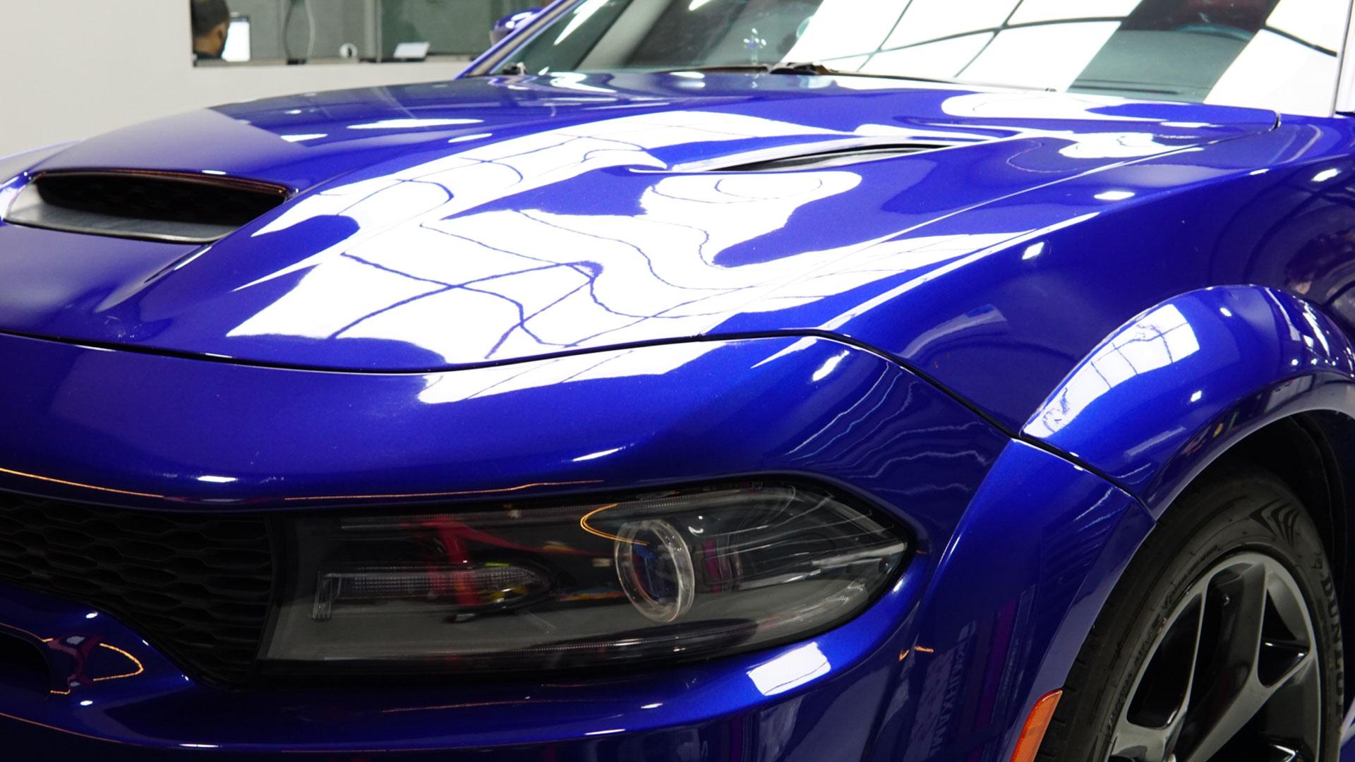 Dodge graphene coating at Detailing Dynamics Dubai