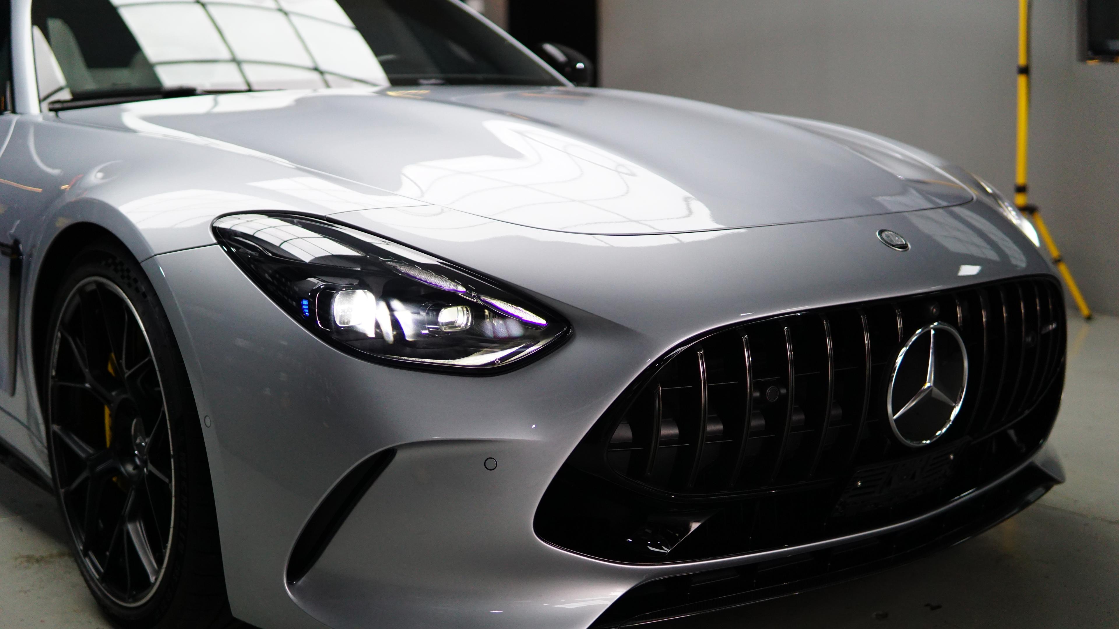 Graphene coated car at Detailing Dynamics Dubai