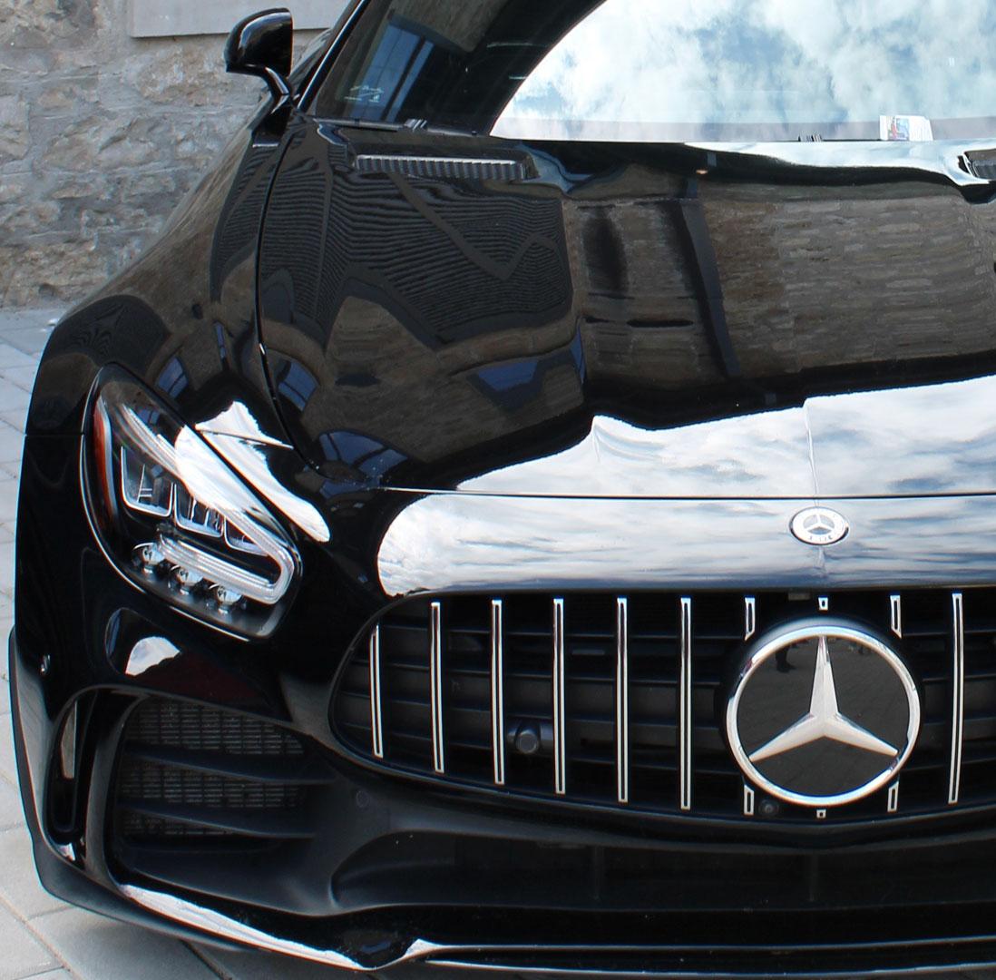 Mercedes graphene coating at Detailing Dynamics Dubai