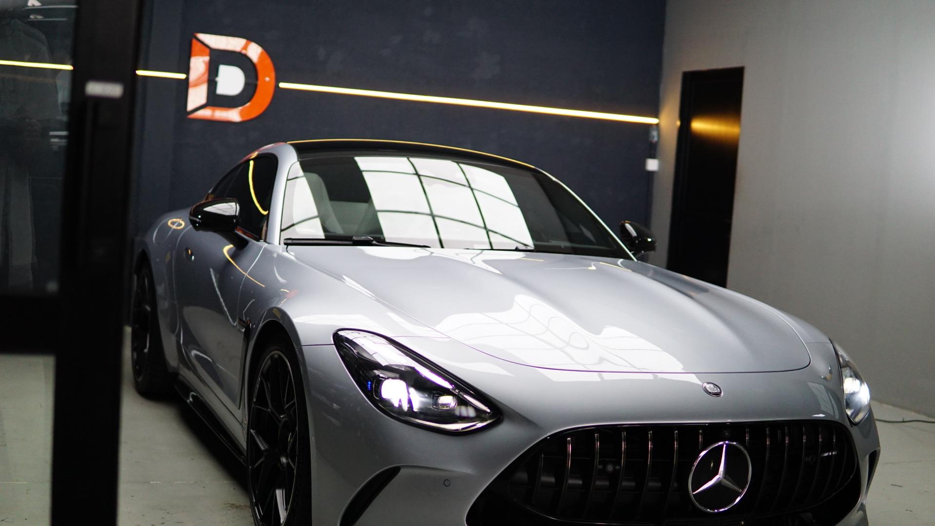 Full gloss paint protection film installation at Detailing Dynamics Dubai