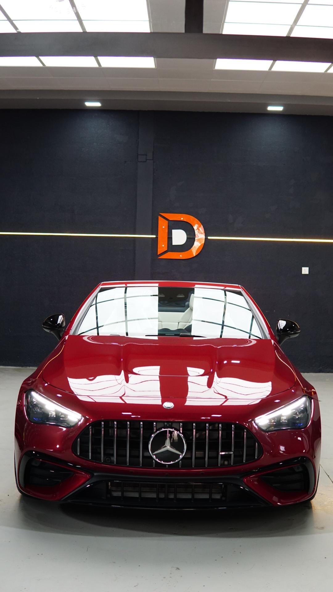 Mercedes AMG PPF installation at Detailing Dynamics Dubai