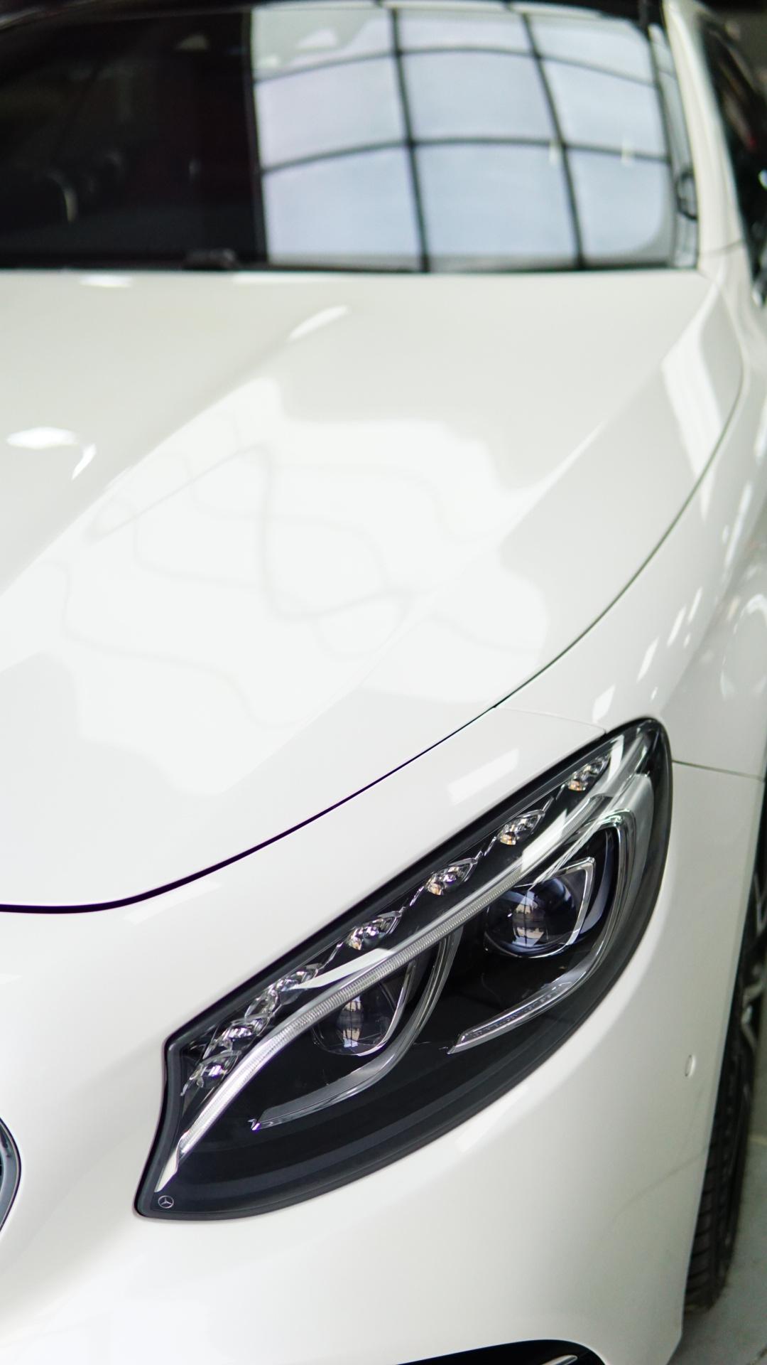 Mercedes S-Class PPF installation at Detailing Dynamics Dubai